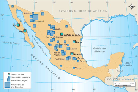 Explotaciones mineras en México